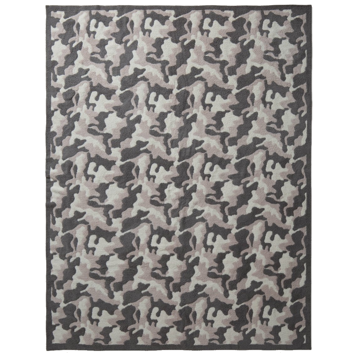 Barefoot Dreams CozyChic Throw Camo/Stone Berings