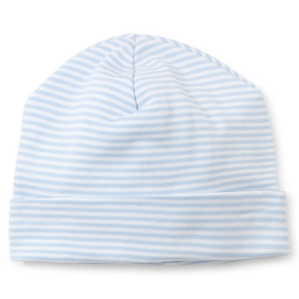 Kissy Kissy Stripes Hat - Light Blue