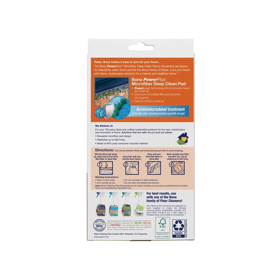 Bona PowerPlus Microfiber Deep Clean Pad2