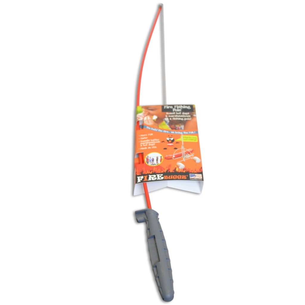FireBuggz Fire Fishing Pole - Red