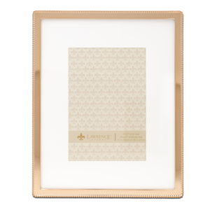 Lawrence Gold Beaded 8x10 Picture Frame