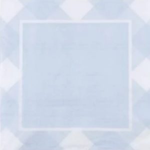 Periwinkle Gingham Luncheon Napkin