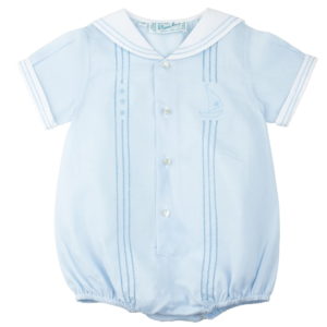 Nautical Sailor Creeper - Blue