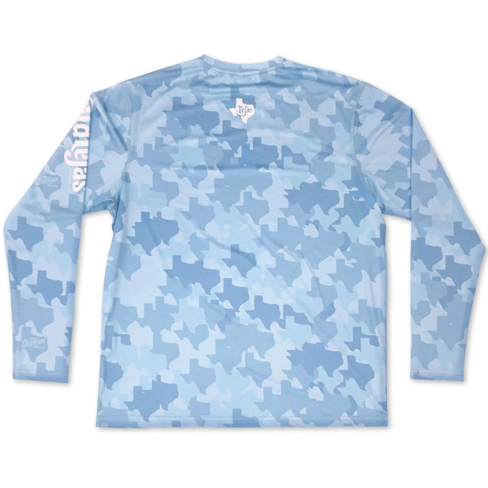 Old Tejas UV Tex-Flex Performa Shirt - Gulf Blue2