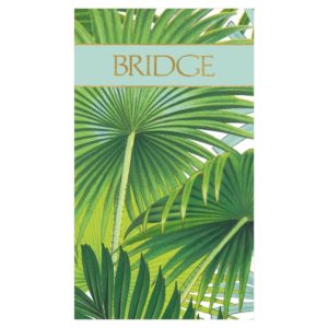 Palm Frond Bridge Score Pad