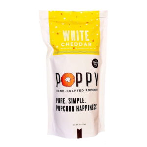 Poppy Handcrafted White Cheddar Popcorn