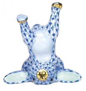 Handstand Bunny, Blue