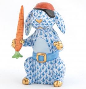 Pirate Bunny, Blue