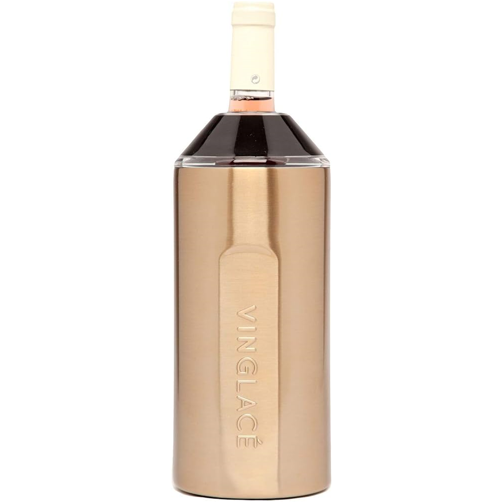 Vinglacé Wine Chiller - Copper with Black Top