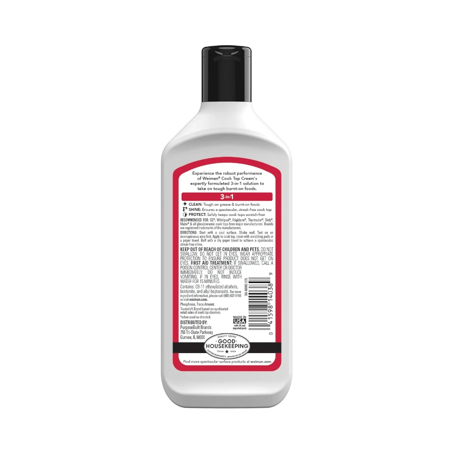Weiman 10 Oz. Glass Cook Top Cleaner & Polish