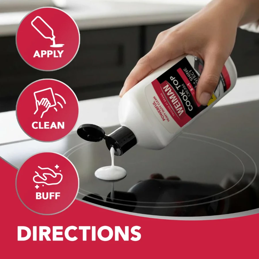 Weiman 10 Oz. Glass Cook Top Cleaner & Polish