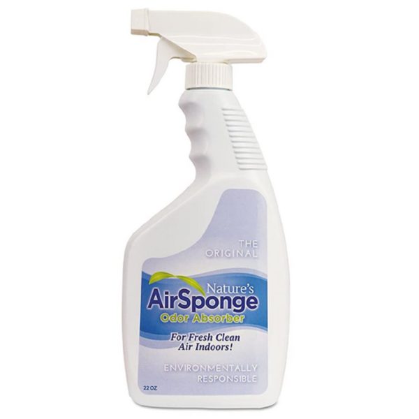 Air Sponge Odor Absorber Spray Fragrance Free 22 oz Spray Bottle