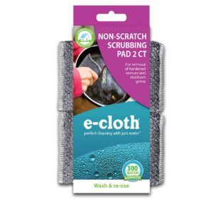 E-Cloth Non-Scratch Scrubbing Pads 2-Pack