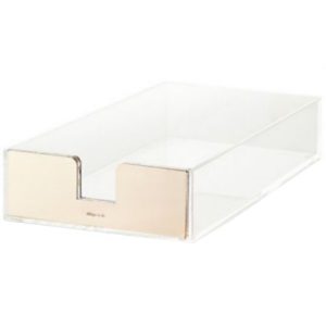 Kate Spade "Strike Gold" Desk Tray