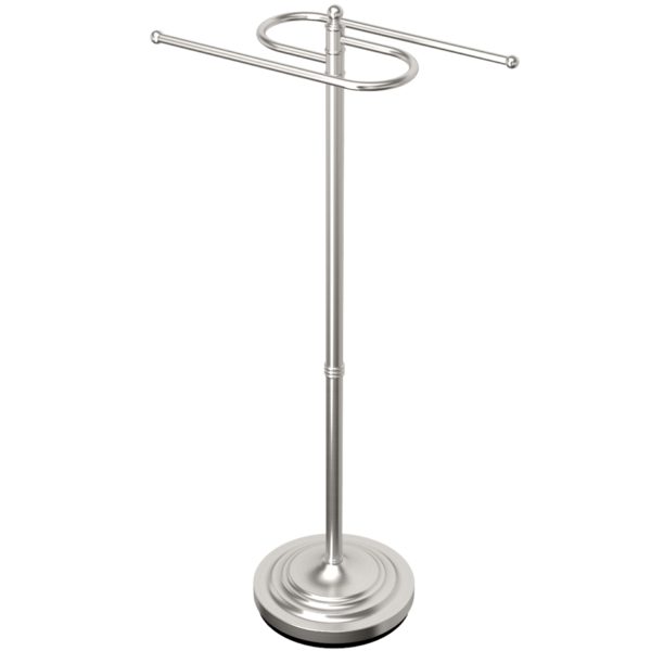 Gatco Floor Towel Holder - Satin Nickel