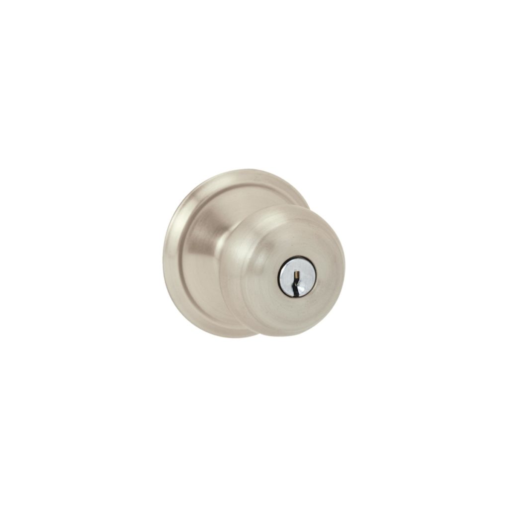 Schlage Georgian Entry Knob Satin Nickel