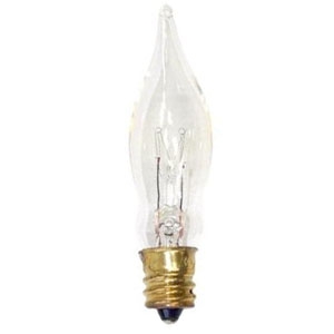 Westinghouse 8-Watt Flame Tip Clear Candelabra Light Bulb