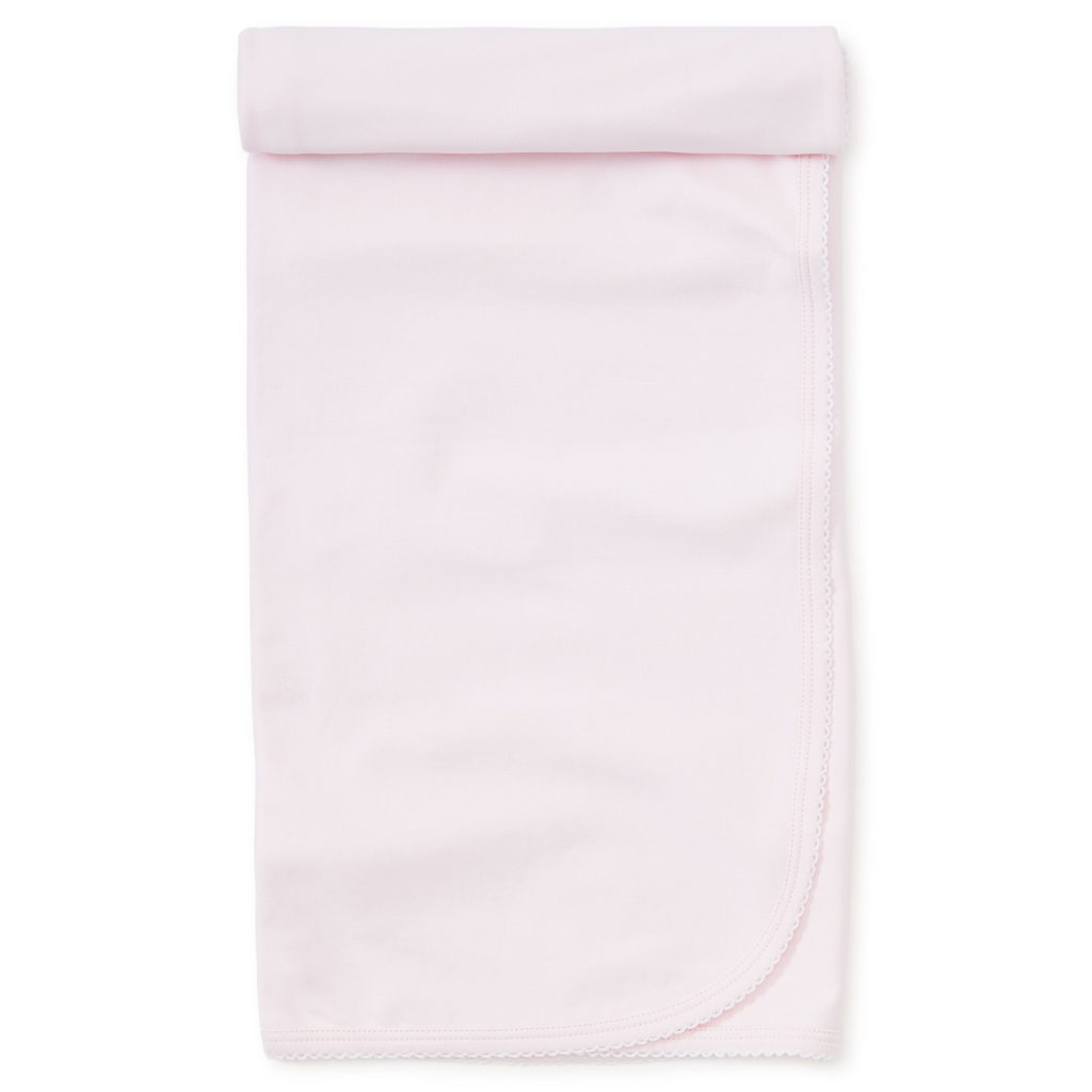 Kissy Kissy Pink/White Basics Blanket