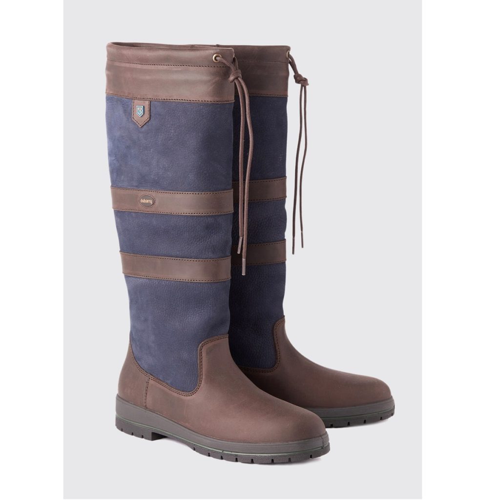Dubarry Galway Boot - Navy & Brown