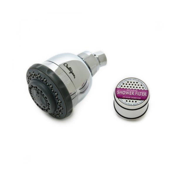 Culligan Filtered Shower Head with Massage Chrome Berings