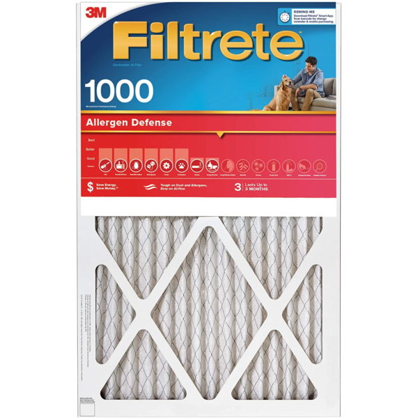 Filtrete Allergen Defense Air Filter 12x12x1