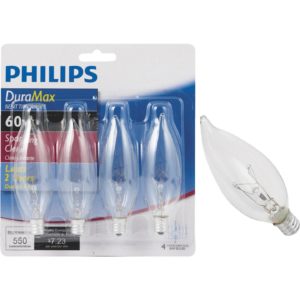 Philips DuraMax BA9 Incandescent Decorative Light Bulbs
