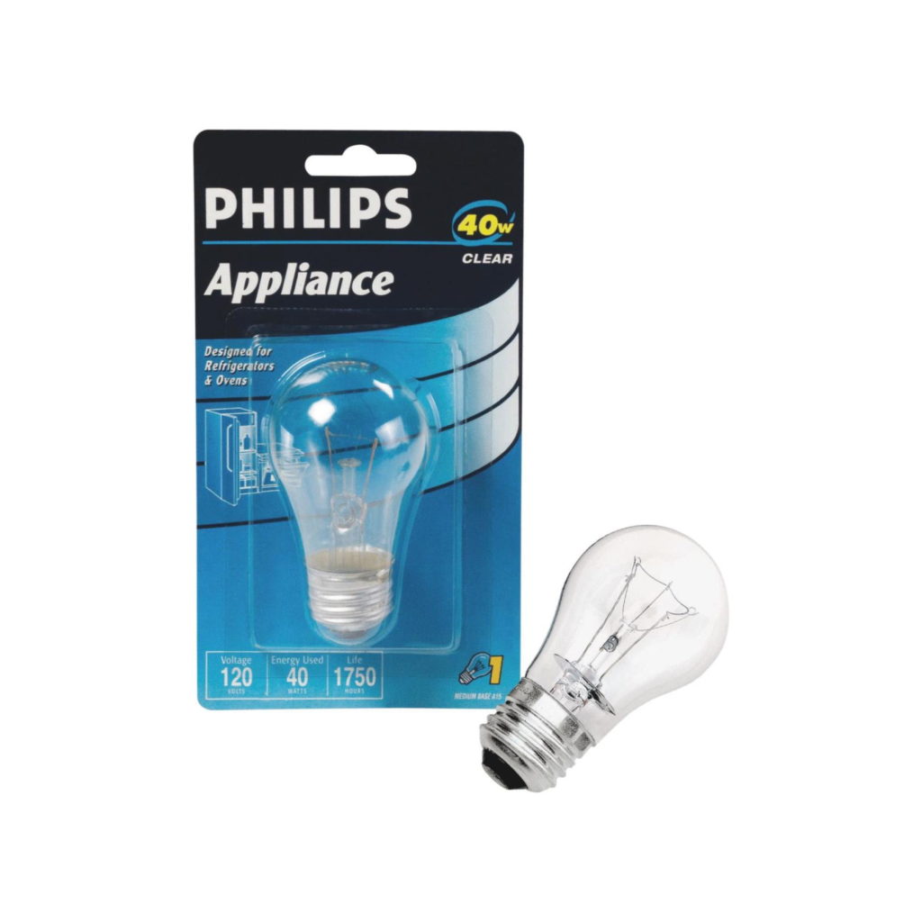 Philips 40W Clear Medium Incandescent Appliance Light Bulb