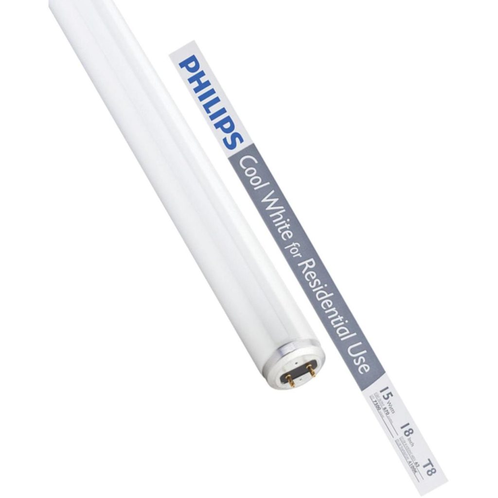Philips 15W 18 In. Cool White T8 Medium Bi-Pin Fluorescent Tube Light Bulb