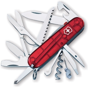 Victorinox Swiss Army Huntsman Lite Pocket Knife Ruby