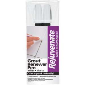 Rejuvenate Grout Renewer Pen, White (2 Count)