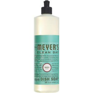 Mrs. Meyer's Clean Day Basil Scent Liquid Dish Soap