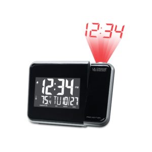 La Crosse Projection Alarm Clock with Indoor Temperature