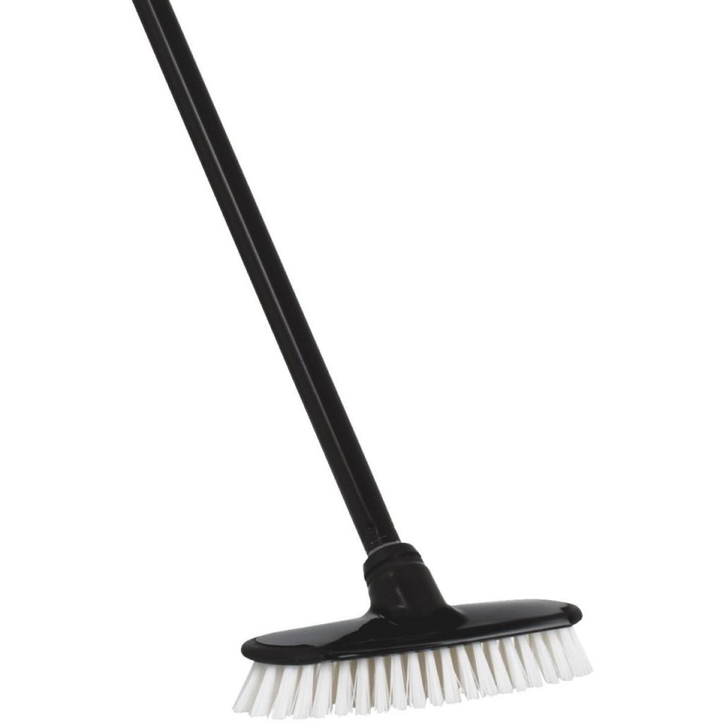 9-1/2 In. Floor Scrub Brush with 50 In. Handle