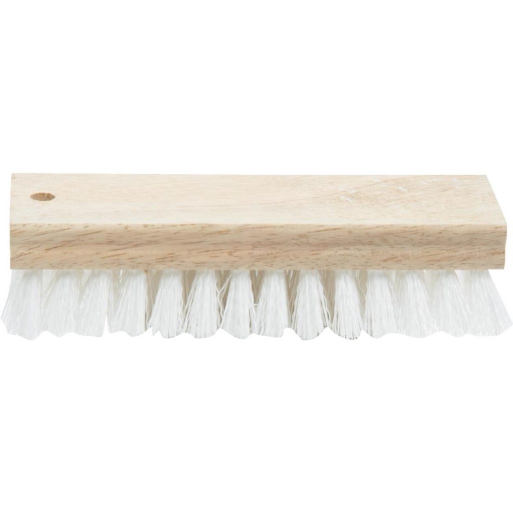 Polypropylene Bristle Hardwood Scrub Brush Berings