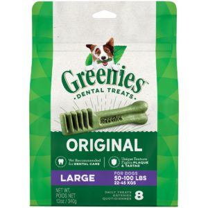 Greenies Original Large Natural Dental Dog Treats,