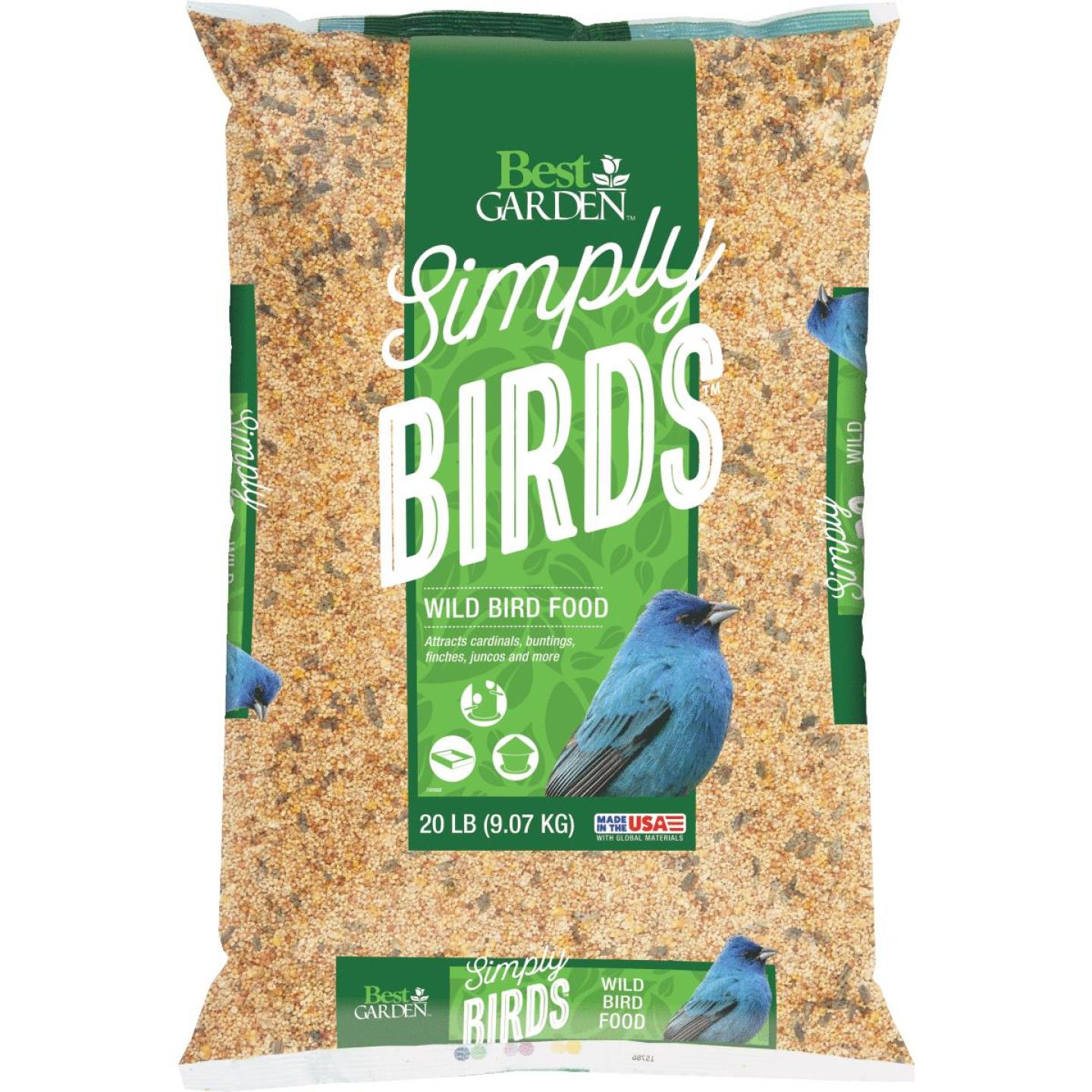 Best Garden Simply Birds 20 Lb. Wild Bird Seed Berings