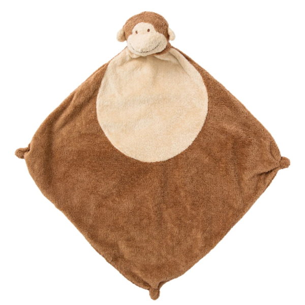 Angel Dear Lovie Blankie - Monkey Brown