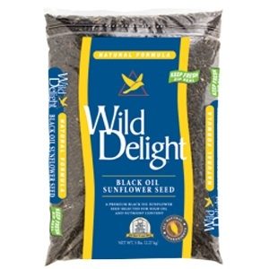 Wild Delight Black Sunflower Seed 5lb
