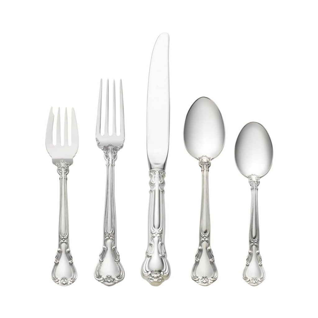 Gorham Chantilly Sterling 5 Piece Place Setting