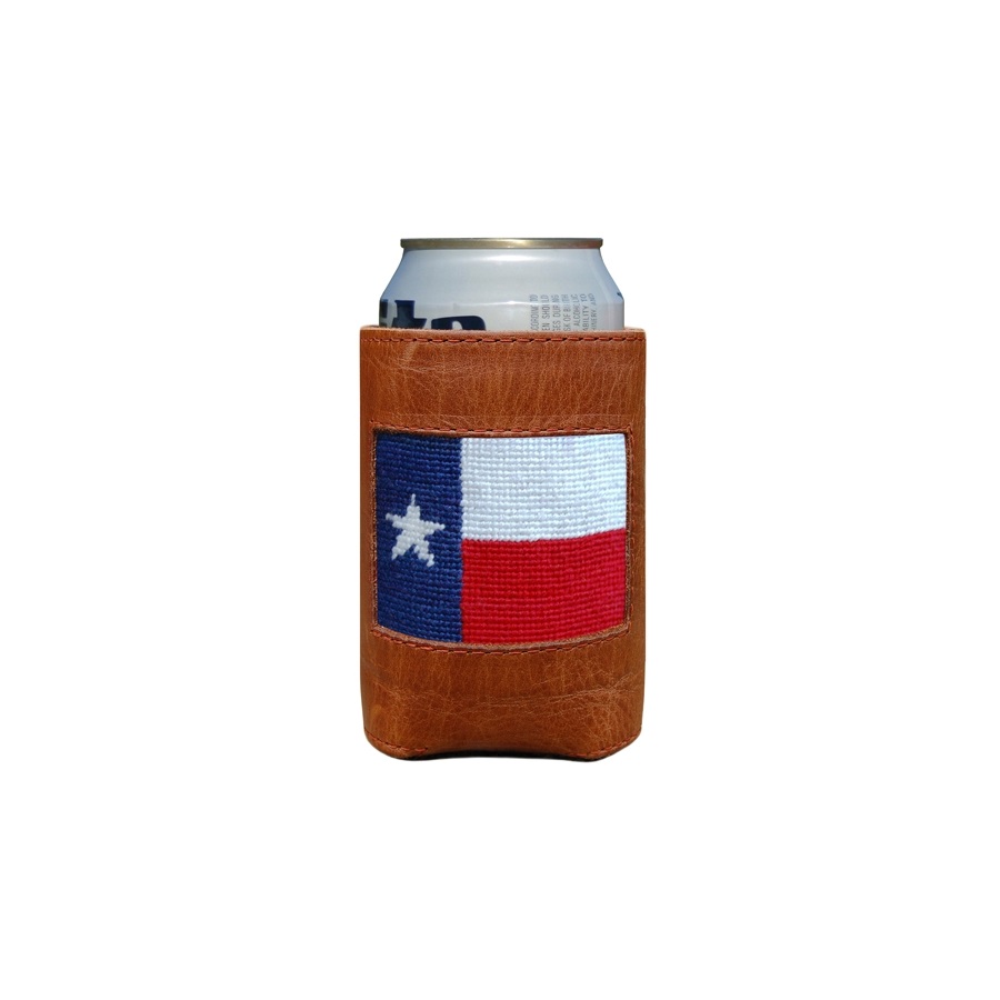 Smathers & Branson Texas Flag Needlepoint Coozie