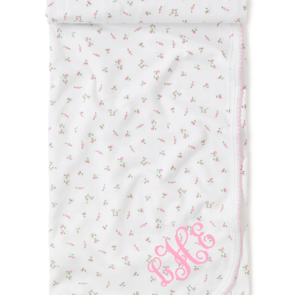 Garden Roses Print Blanket