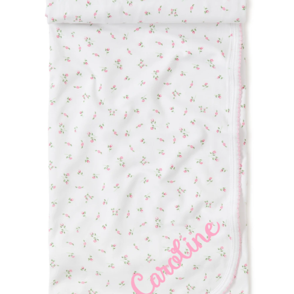 Garden Roses Print Blanket