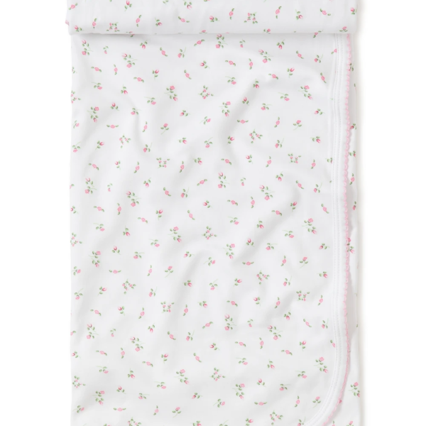 Garden Roses Print Blanket