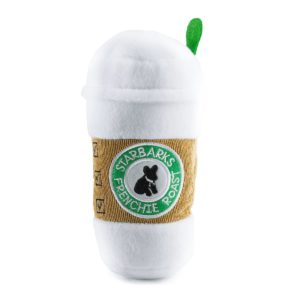 Haute Diggity Dog Starbarks Coffee with Lid Plush Dog Toy