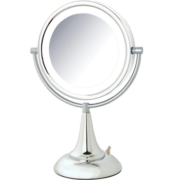 Jerdon 8.5" 8X-1X LED Lighted Mirror