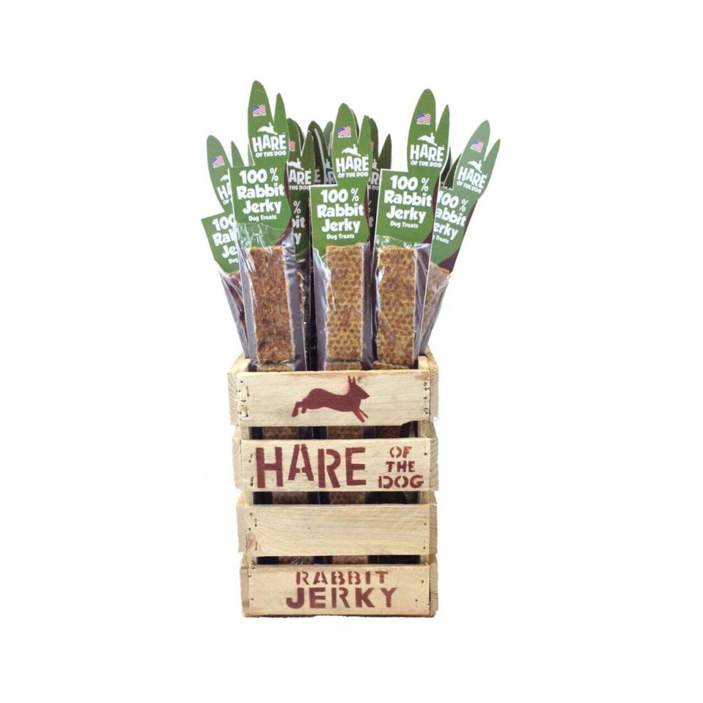 Hare of the Dog 100% Rabbit Jerky Treat Stick for Dogs