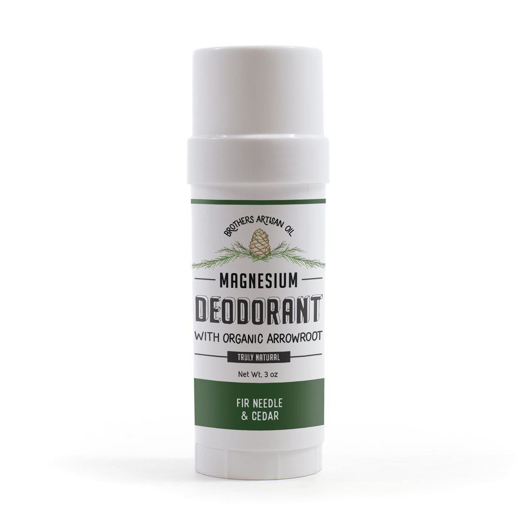 Brothers Artisan Oil Magnesium Stick Deodorant – Fir Needle & Cedar