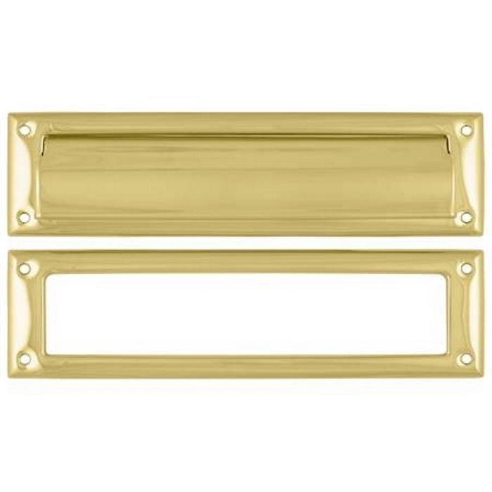 Deltana Mail Slot - PVD Polished Brass