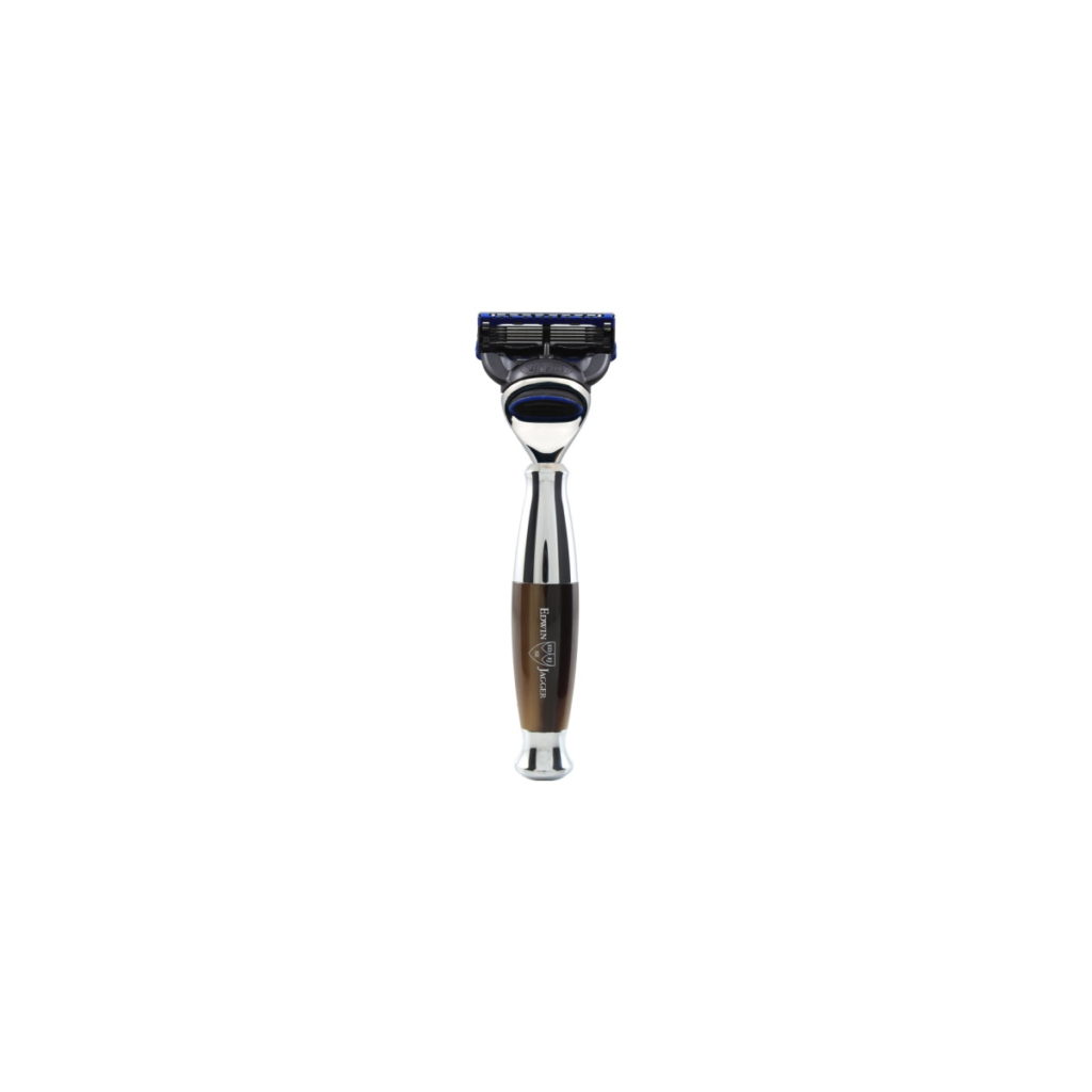 Edwin Jagger Imitation Horn & Chrome Fusion Razor