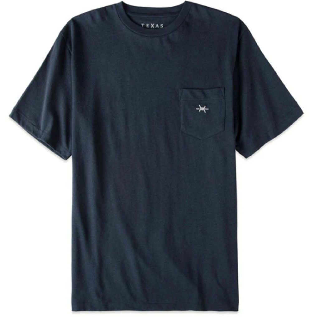 Texas Standard Pocket Tee Shirt - Republic Navy